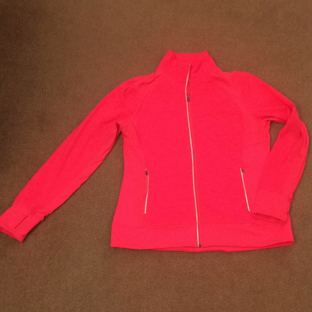 Tangerine zip-up jacket size L